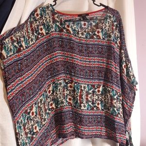 Flowy Patterned Shirt